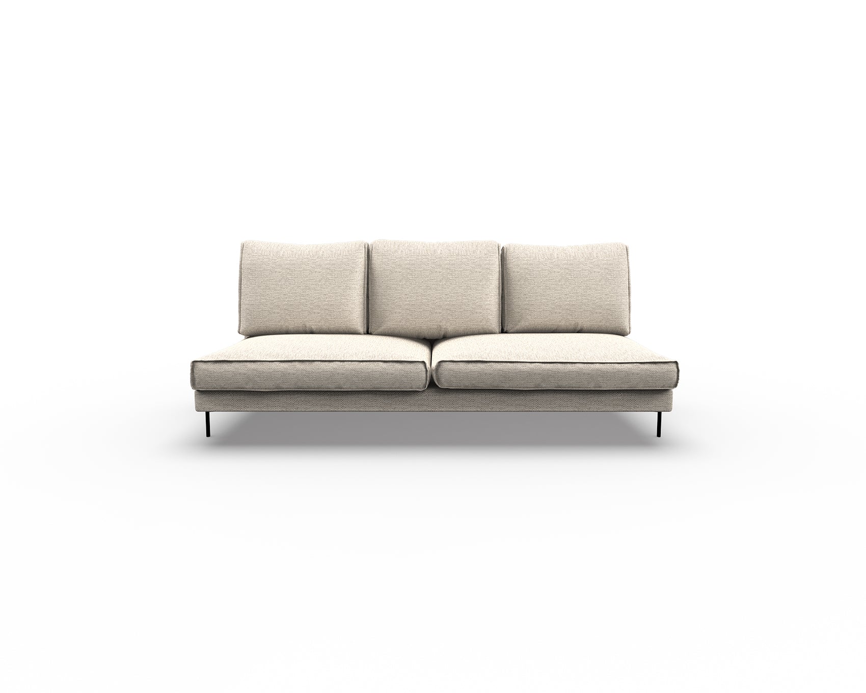 Fold 2 Seater Sofa (Center Unit)